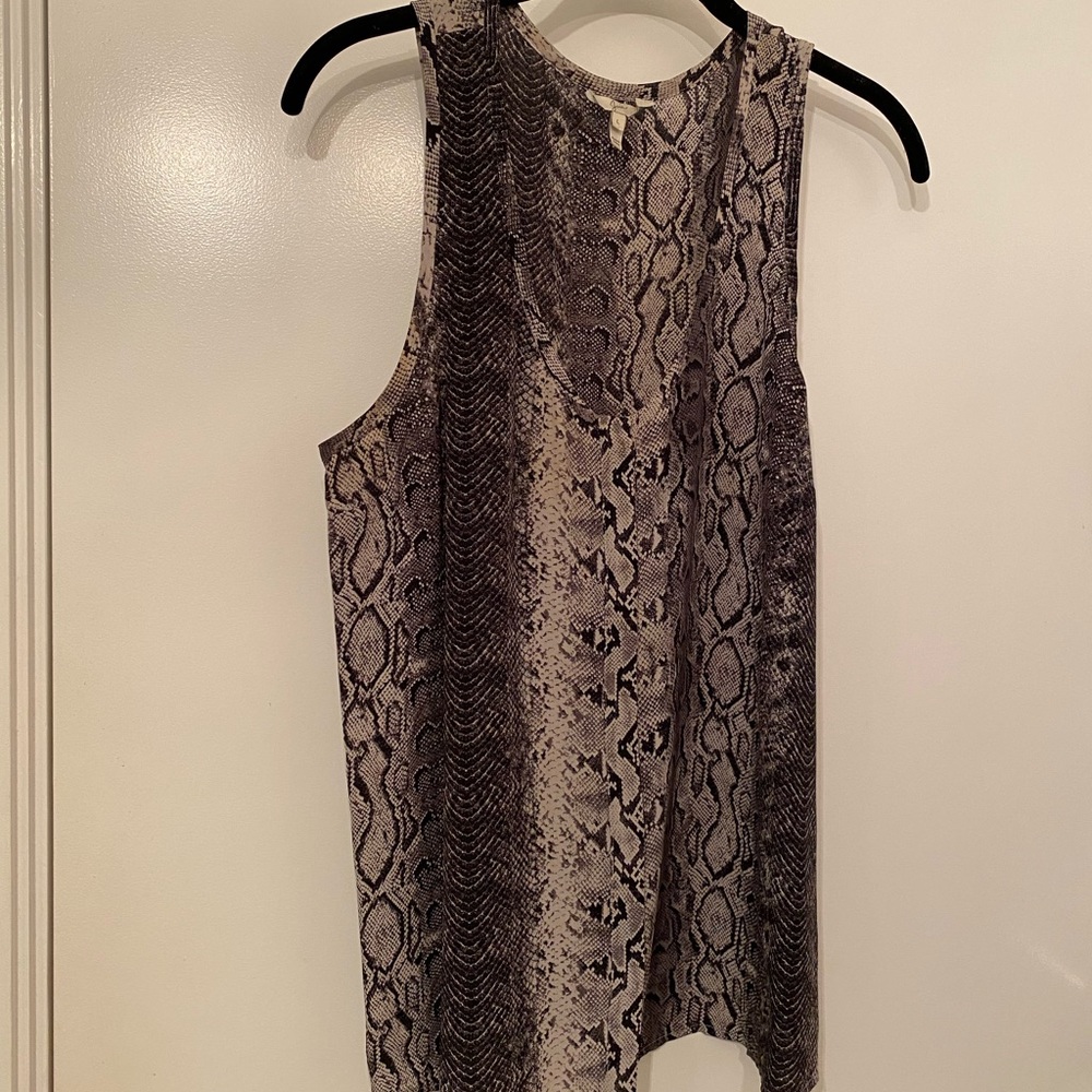 Snake Print Joie Blouse // size L